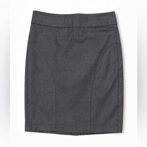 Banana Republic Gray Herringbone Pencil Skirt Size 10